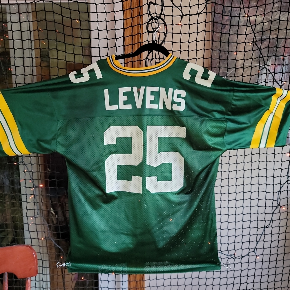 Dorsey Levens Green Bay Packer Jersey XL - Picture 2 of 2